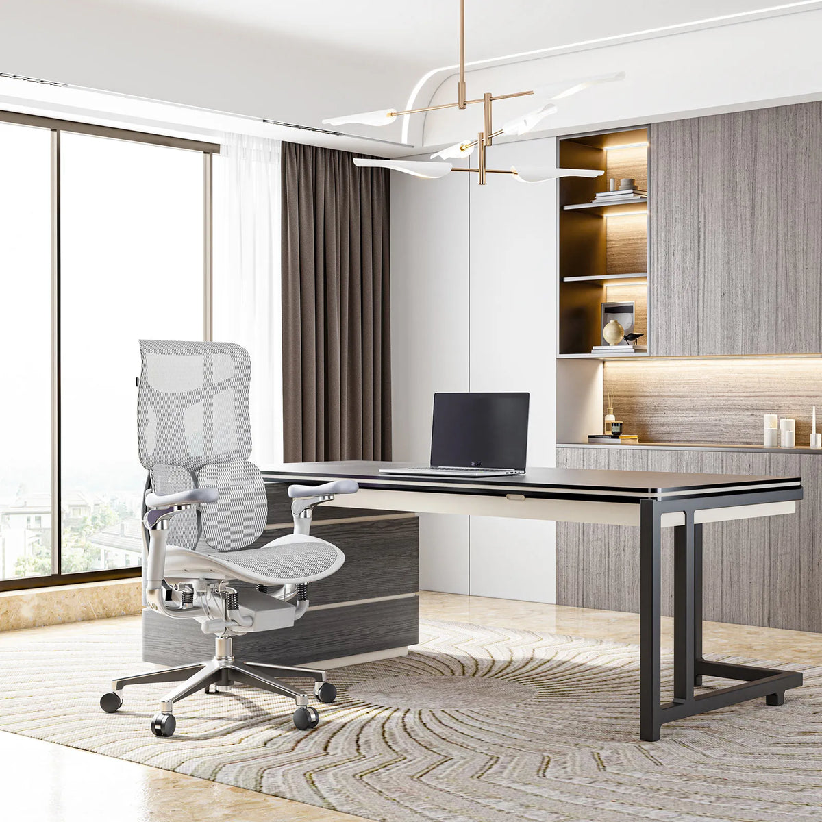 S300 "Gravity-Defying" Ergonomic Office Chair