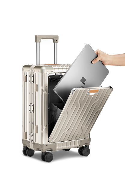 High End Aluminum Carry-On